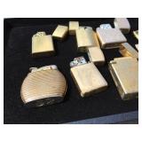 (8) Vintage Pocket Lighters - Stormking - Evans - Win - Rogers - Swank - Bomart
