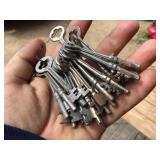 (20) Vintage Skeleton Keys