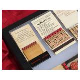 NIfty! Vintage "Feature" Matchbooks Display - 14 1/2" x 8"