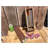 Antique 1 Cent Matchbook Vending Dispenser - Works!