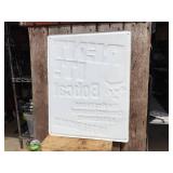BOBCAT "Rent It" 24" x 30" Embossed Aluminum Sign