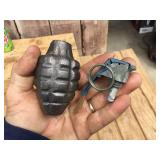 Historic/Vintage U.S. "Pineapple" Hand Grenade - Deactivated