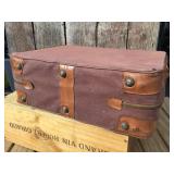 Vintage HARTMANN Luggage - Hard Side Suitcase with Rare Cover