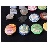 Collection Vintage CHAUFFEUR Badges/Pins 1940