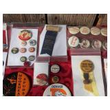 Nifty Vintage Pinbacks/Button Collection - Many Local Interest