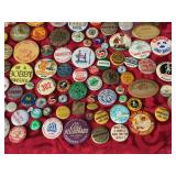 Nifty Vintage Pinbacks/Button Collection - Many Local Interest