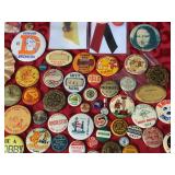 Nifty Vintage Pinbacks/Button Collection - Many Local Interest