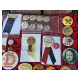 Nifty Vintage Pinbacks/Button Collection - Many Local Interest