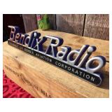 Vintage BENDIX RADIO - Advertiser - 16"