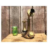 Antique GEC Brass Candlestick Telephone - Made in England