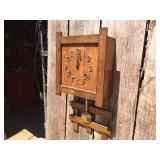 Antique SESSIONS - MIssion/Arts + Crafts Wall Clock - Workable!