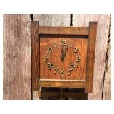 Antique SESSIONS - MIssion/Arts + Crafts Wall Clock - Workable!