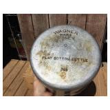 Vintage WAGNER WARE #769 Flat Bottom Kettle