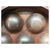 Vintage GRISWOLD No. 32 Cast Iron Hole AEBLESKIVER 962 Pan