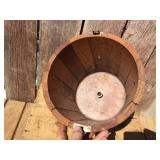 Vintage Wooden Bucket/Ice Cream Maker Bucket