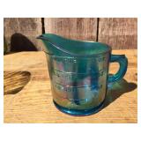 (3) Nifty Vintage Depression Measuring Cups - Pink/Amber/Carnival
