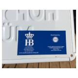 German - HOFBRAUHAUS + STIEGL - Embossed Tin Signs