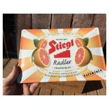 German - HOFBRAUHAUS + STIEGL - Embossed Tin Signs