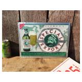 Vintage SPECIAL EXPORT - AUGSBURGER - Schmidt/Fitgers Advertiser Display Boards