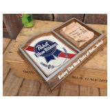 Vintage PABST - Thermoform - Intact - Calendar!