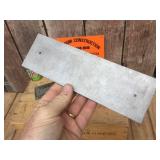 3 Collectable Metal Signs - MEN - Your Operator - MeBroom Construction