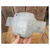 Vintage - BOSTON - Beans Pot - Aluminum Sign