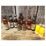 Vintage Beer Sampler Bottles/Shakers - Schmidt
