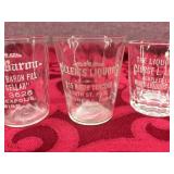 Antique PRE-PROHIBITION Shot Glasses - MPLS/St Paul Area