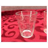 Antique PRE-PROHIBITION Shot Glasses - MPLS/St Paul Area