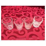 Antique PRE-PROHIBITION Shot Glasses - MPLS/St Paul Area
