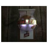 Wow! Vintage SCHLITZ Hanging/Rotating Lighted Globe - Works!