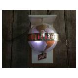 Wow! Vintage SCHLITZ Hanging/Rotating Lighted Globe - Works!
