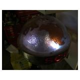 Wow! Vintage SCHLITZ Hanging/Rotating Lighted Globe - Works!