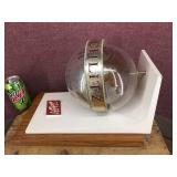 Wow! Vintage SCHLITZ Hanging/Rotating Lighted Globe - Works!
