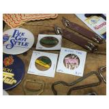 Group Vintage Beer - Bottle Openers - Coasters - Pins/Buttons