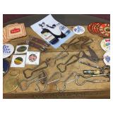 Group Vintage Beer - Bottle Openers - Coasters - Pins/Buttons