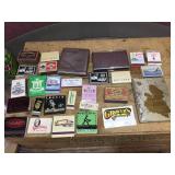 Vintage Matchbooks + Cigarette Cases
