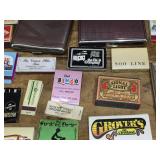 Vintage Matchbooks + Cigarette Cases