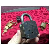 (4) Vintage Locks: AMERICAN - JAMESTOWN - Rotating Combination - Other