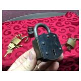 (4) Vintage Locks: AMERICAN - JAMESTOWN - Rotating Combination - Other