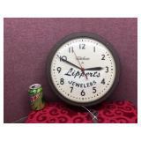 Vintage TELECHRON 1H912 Commercial/Schoolhouse Wall Clock - Works