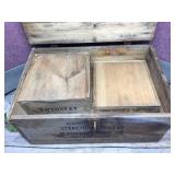 Antique STERLING DENTAL - Dental Engine Kit/Parts/Wooden Boxes