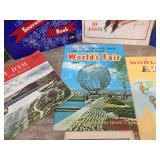 Antique Maps - Almanacs - World