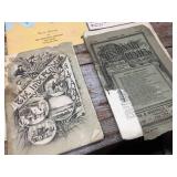 Antique Maps - Almanacs - World