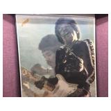 Vintage "Right on Jimi" 1971 Sun Gallery Publishing Co - Poster
