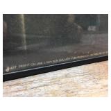 Vintage "Right on Jimi" 1971 Sun Gallery Publishing Co - Poster