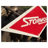 Vintage STORMOR Metal Ag Implement Sign 63" x 33"