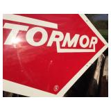 Vintage STORMOR Metal Ag Implement Sign 63" x 33"