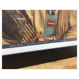 Vintage WINOLD REISS - Many Guns/Blackfeet Indian Brave - Poster