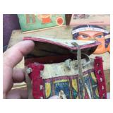 Vintage Native American Pottery - Glass - Rawhide - Activity Book